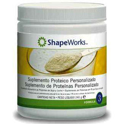 Fórmula 3 Polvo de Proteínas Personalizado, Núcleo

360g
El Fórmula 3 Polvo de Proteínas Personalizado es un excelente suplemento de proteína, que ayuda a controlar el hambre mientras dura el programa, estar con energía y mantener la masa muscular.